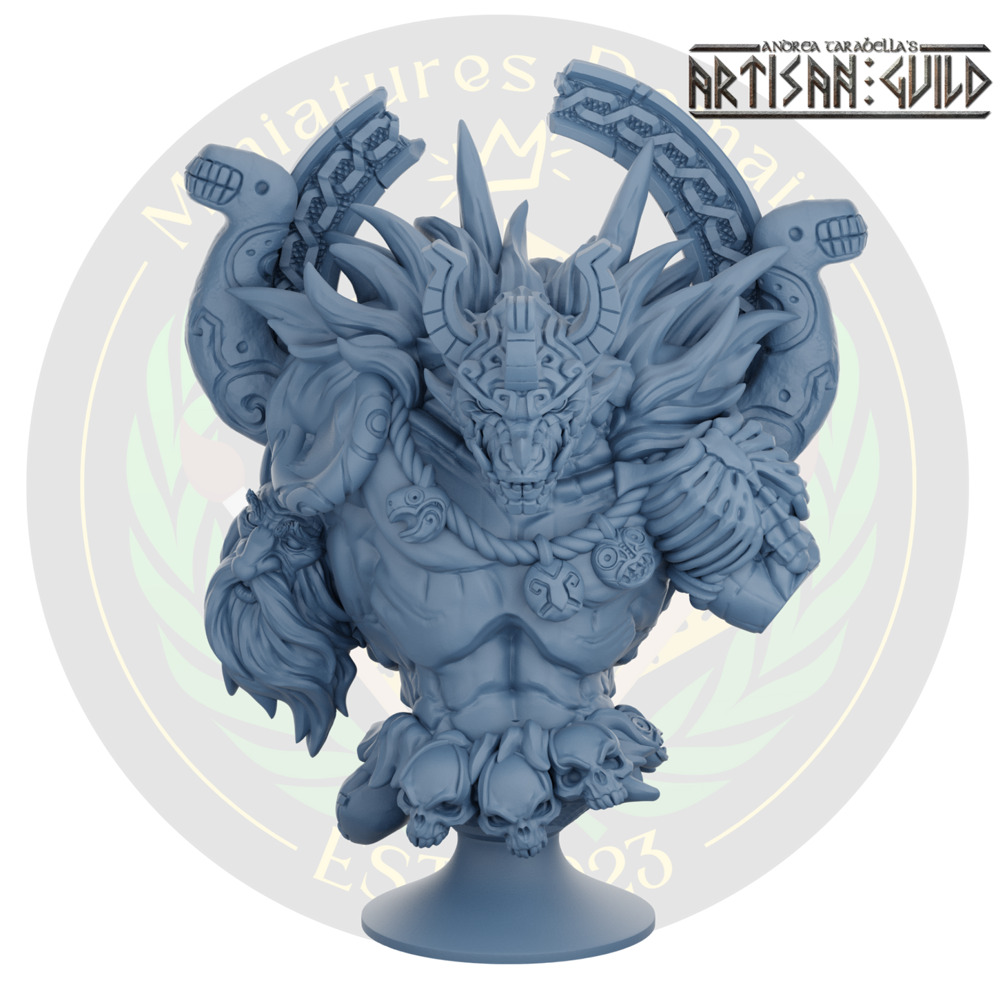 Lizardman King Tashokk BUST