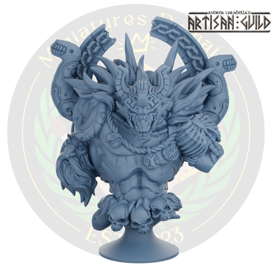 Lizardman King Tashokk BUST