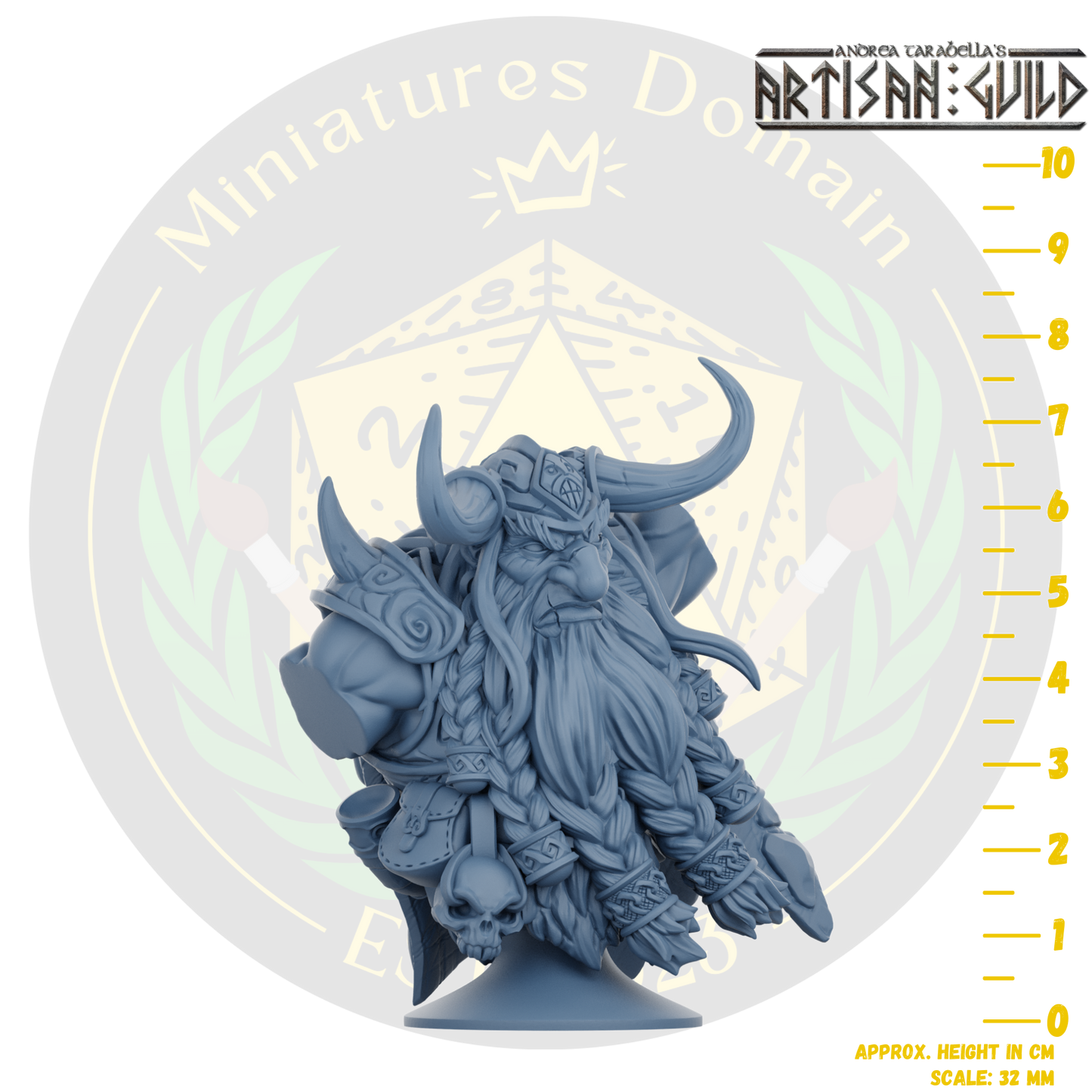 Durnir the Berserker Lord BUST