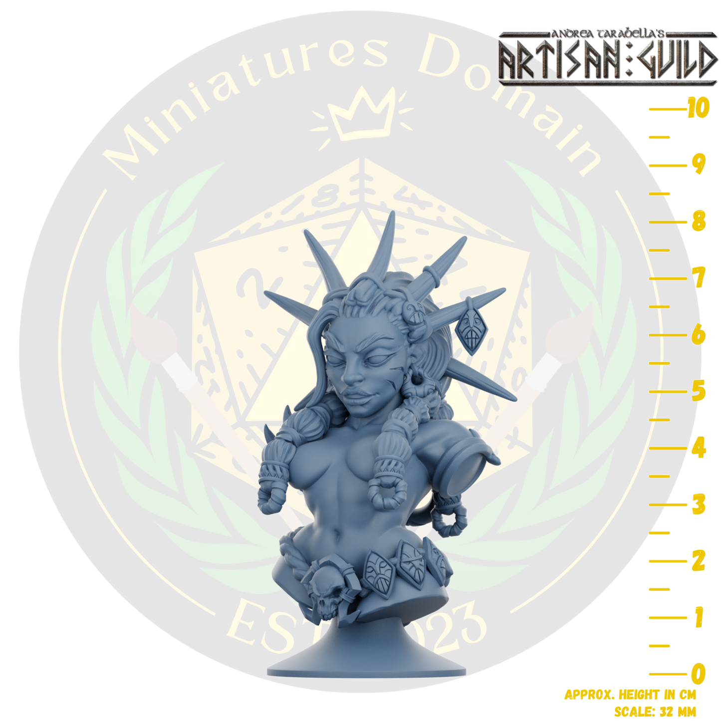 Thyra Blood Priestess of Duum BUST