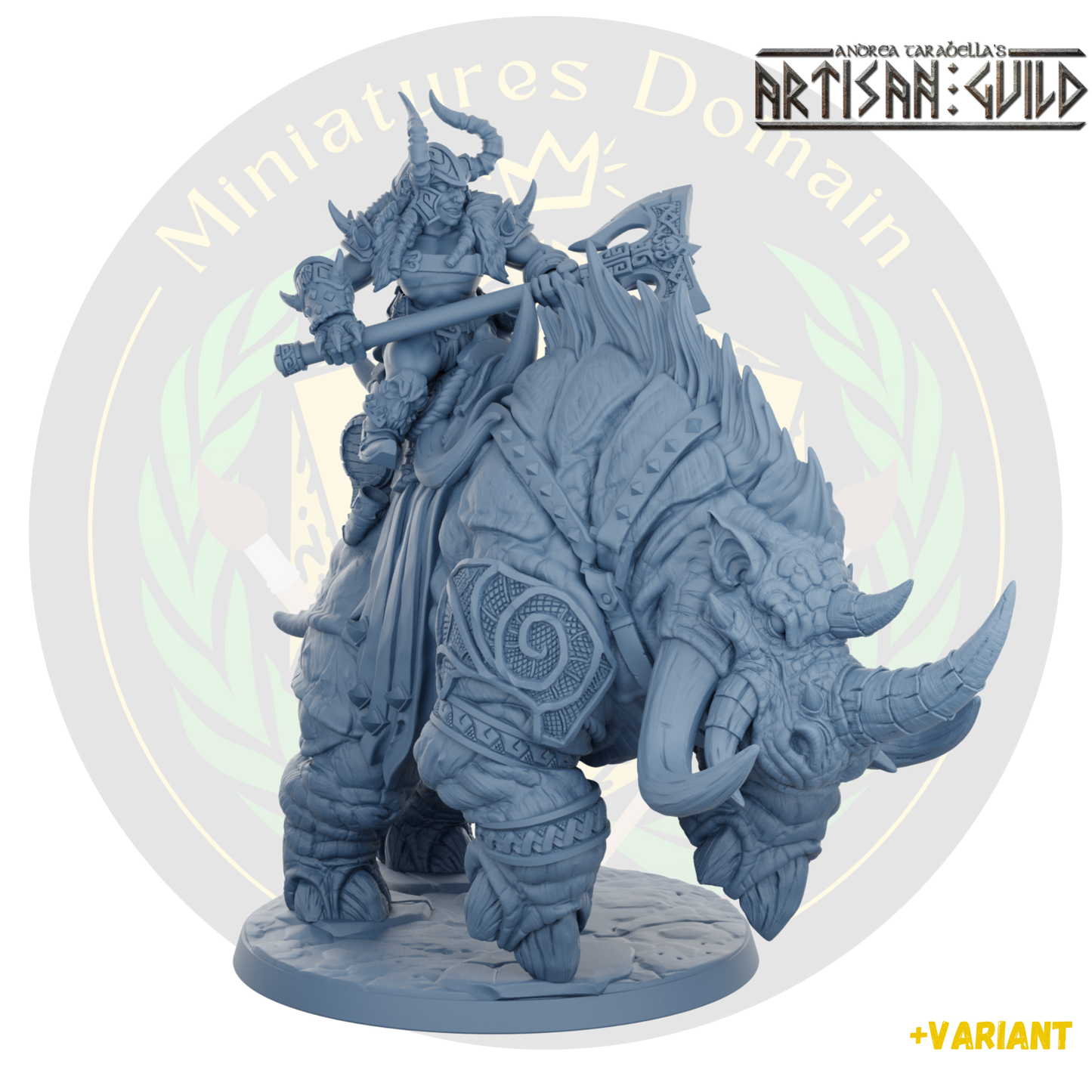 Dwarf Berserker Behemot Riders