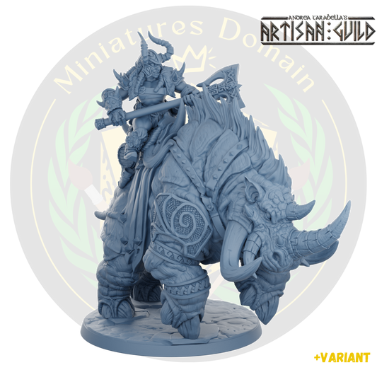 Dwarf Berserker Behemot Riders