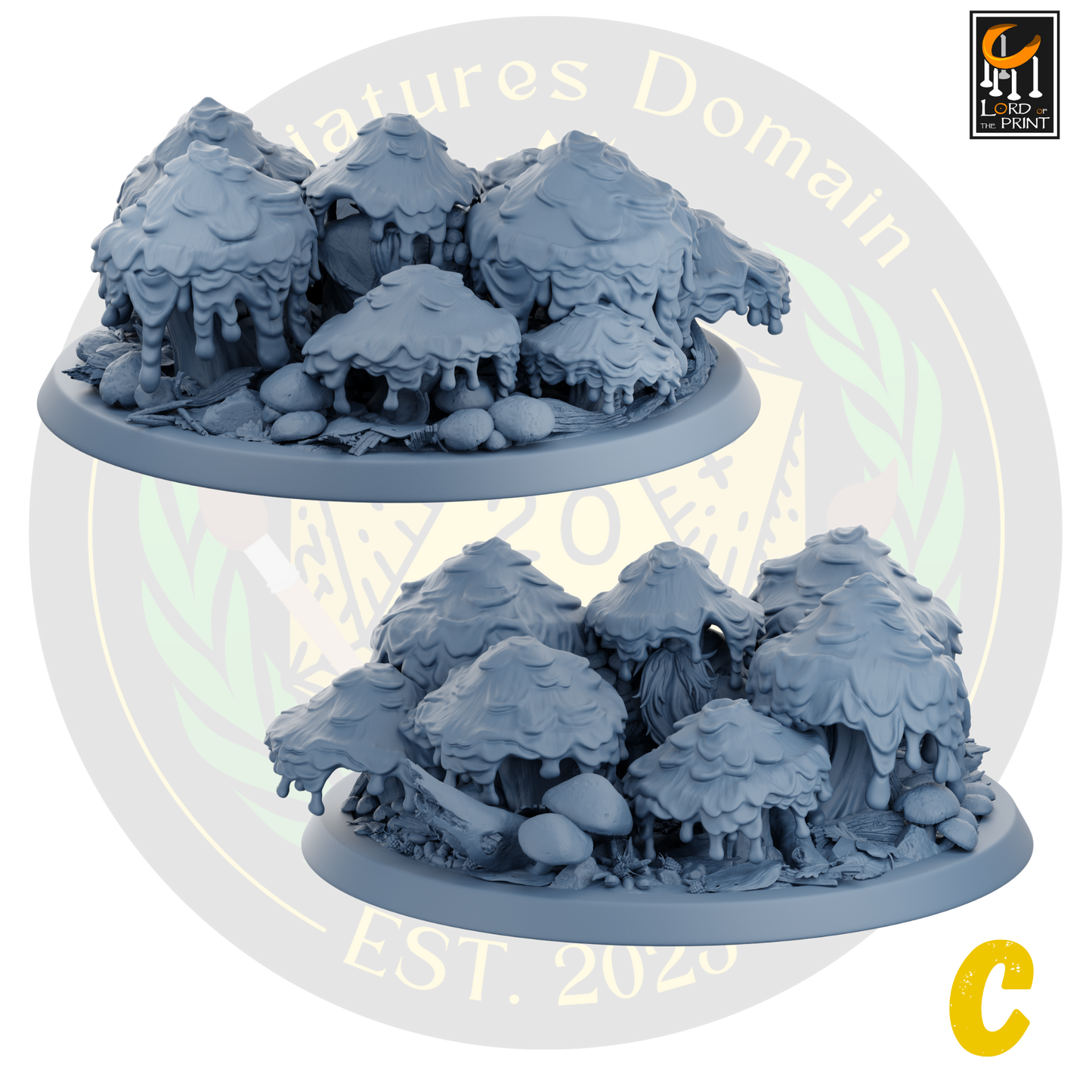 Bayun Borovichok in mushroom camouflage