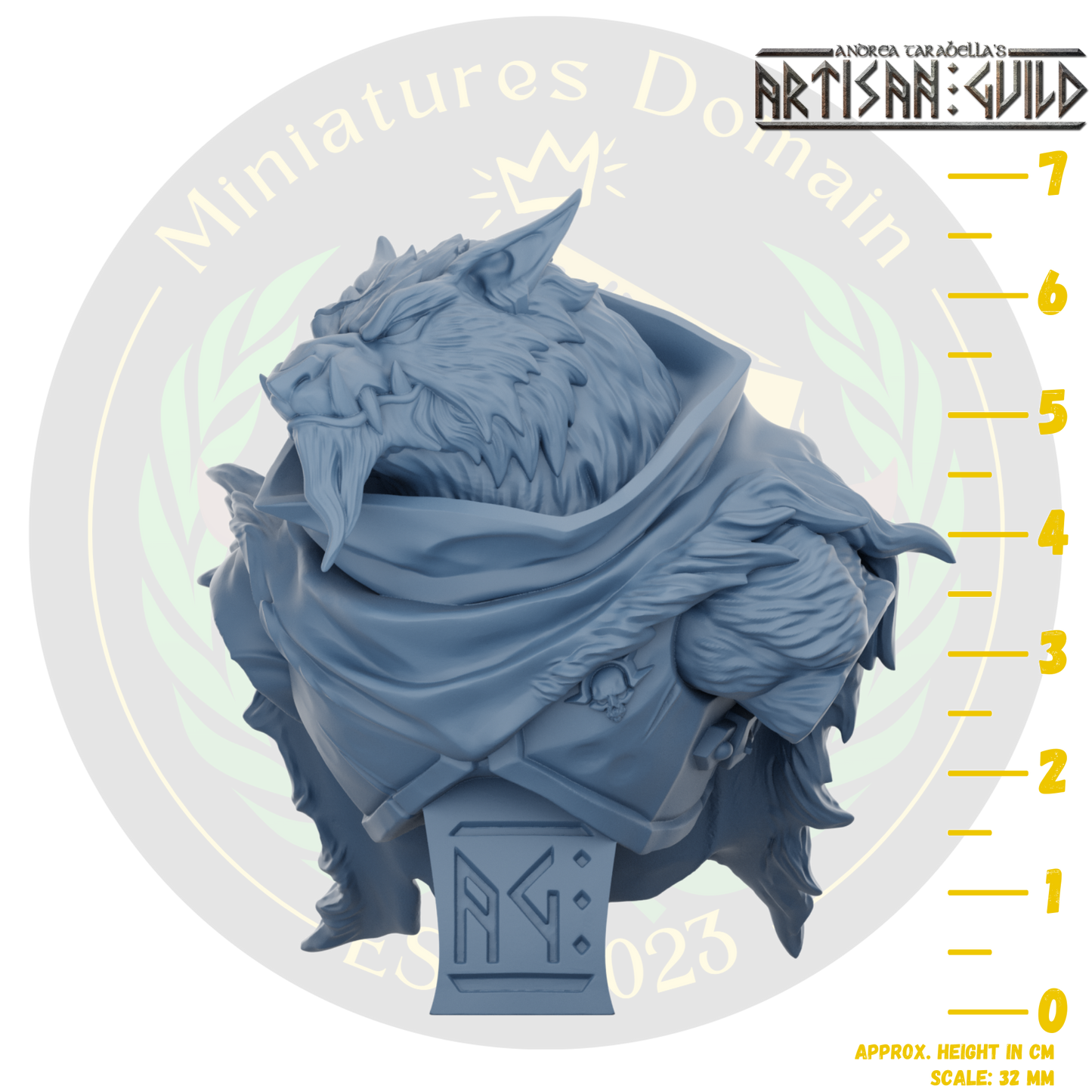Captain Fenrir the Wulfheart BUST