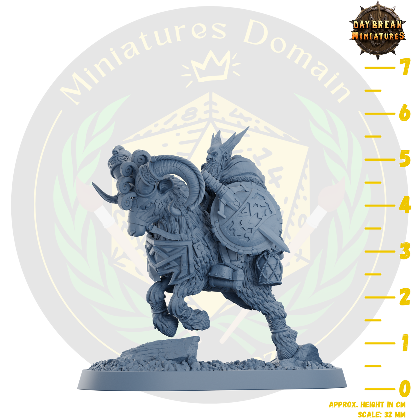 Drimulf Shortfuse on Fire Goat