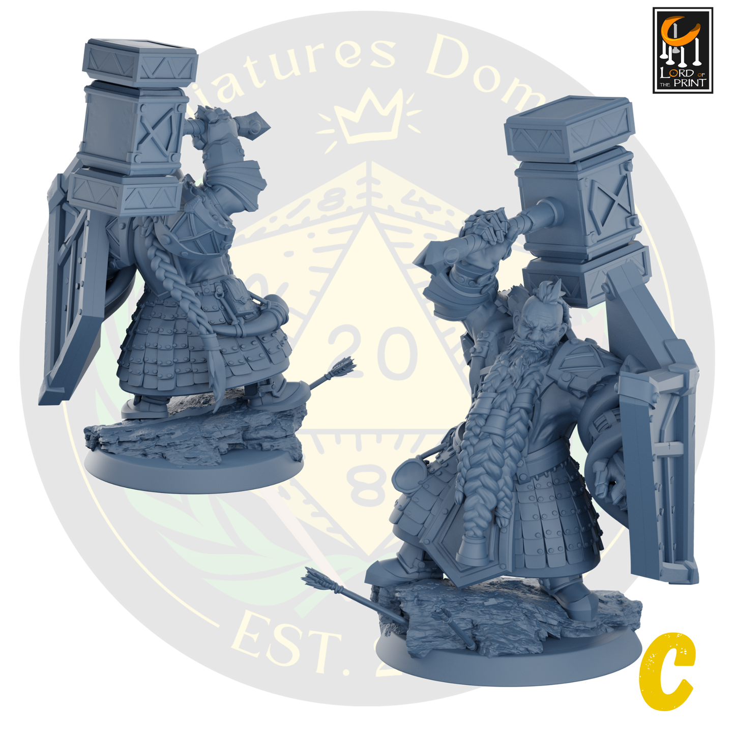 Dwarf Soldiers with Hammer