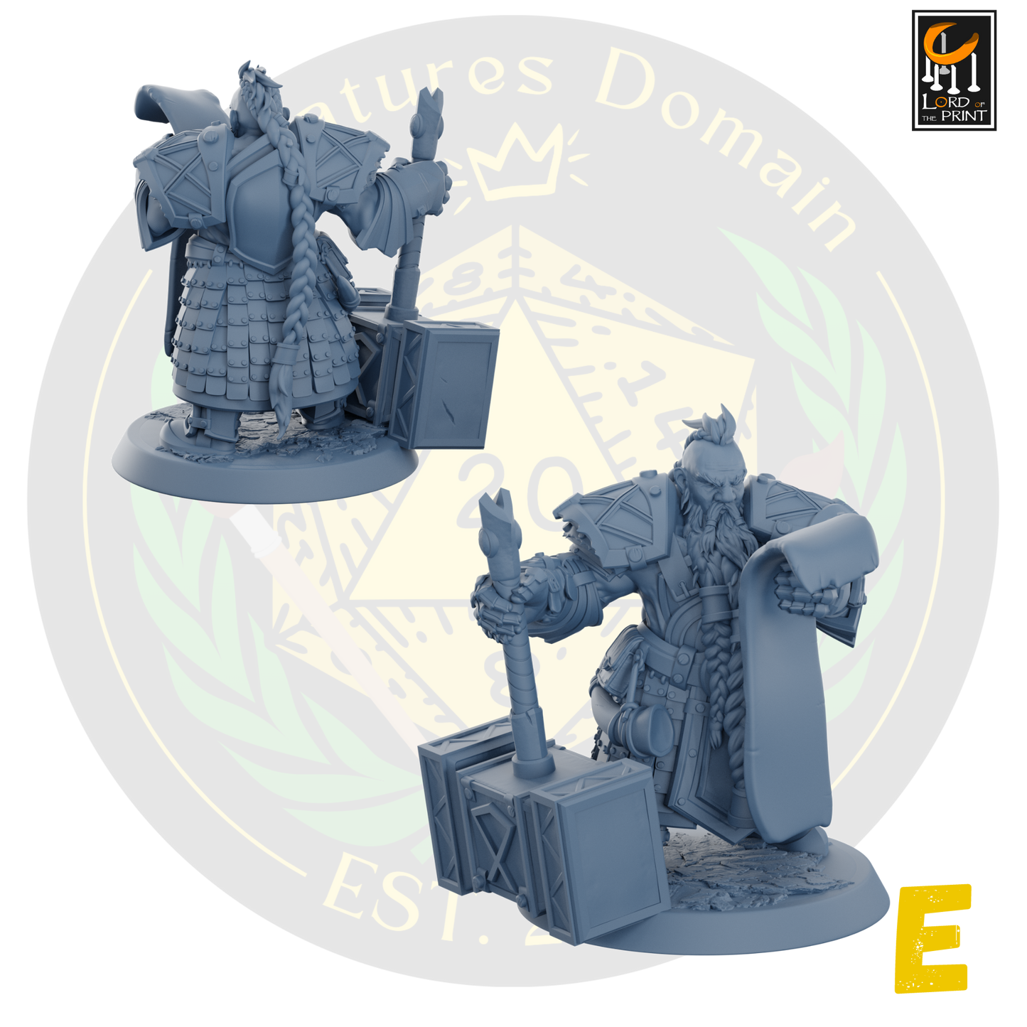 Dwarf Soldiers with Hammer