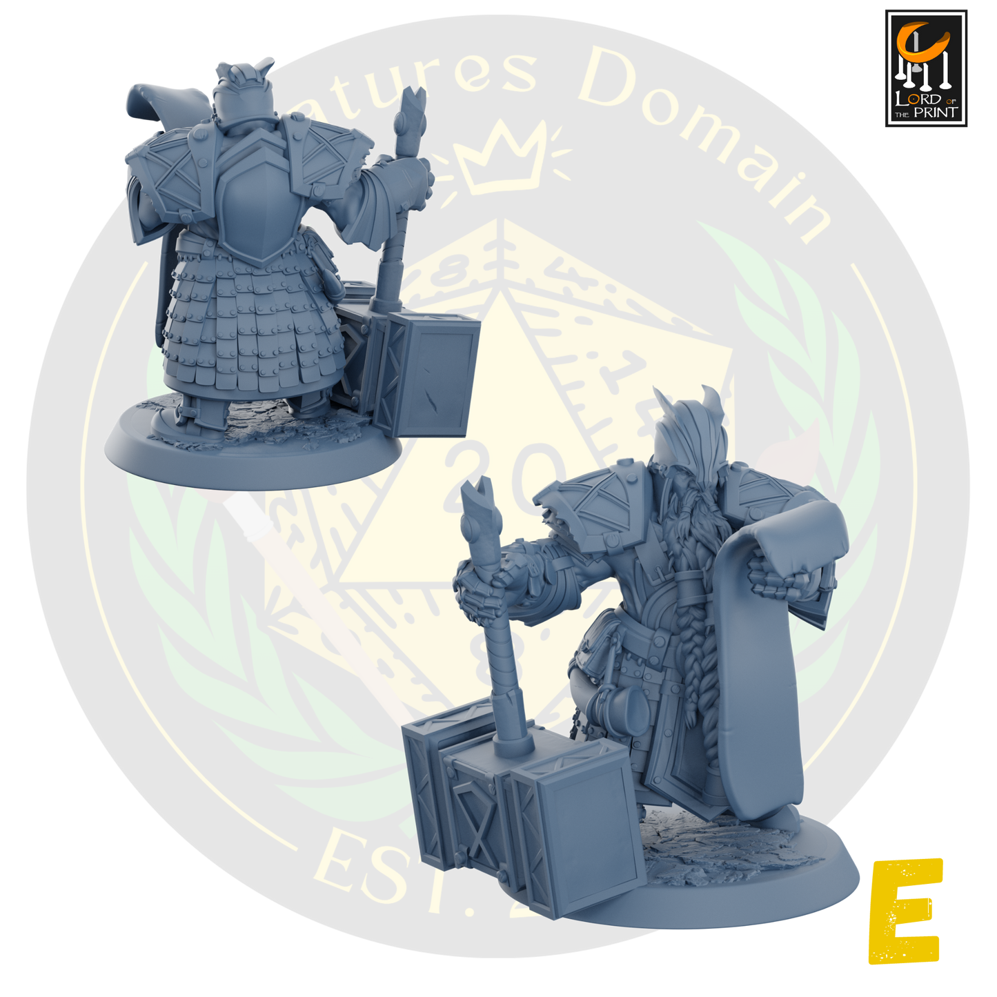 Dwarf Soldiers with Hammer