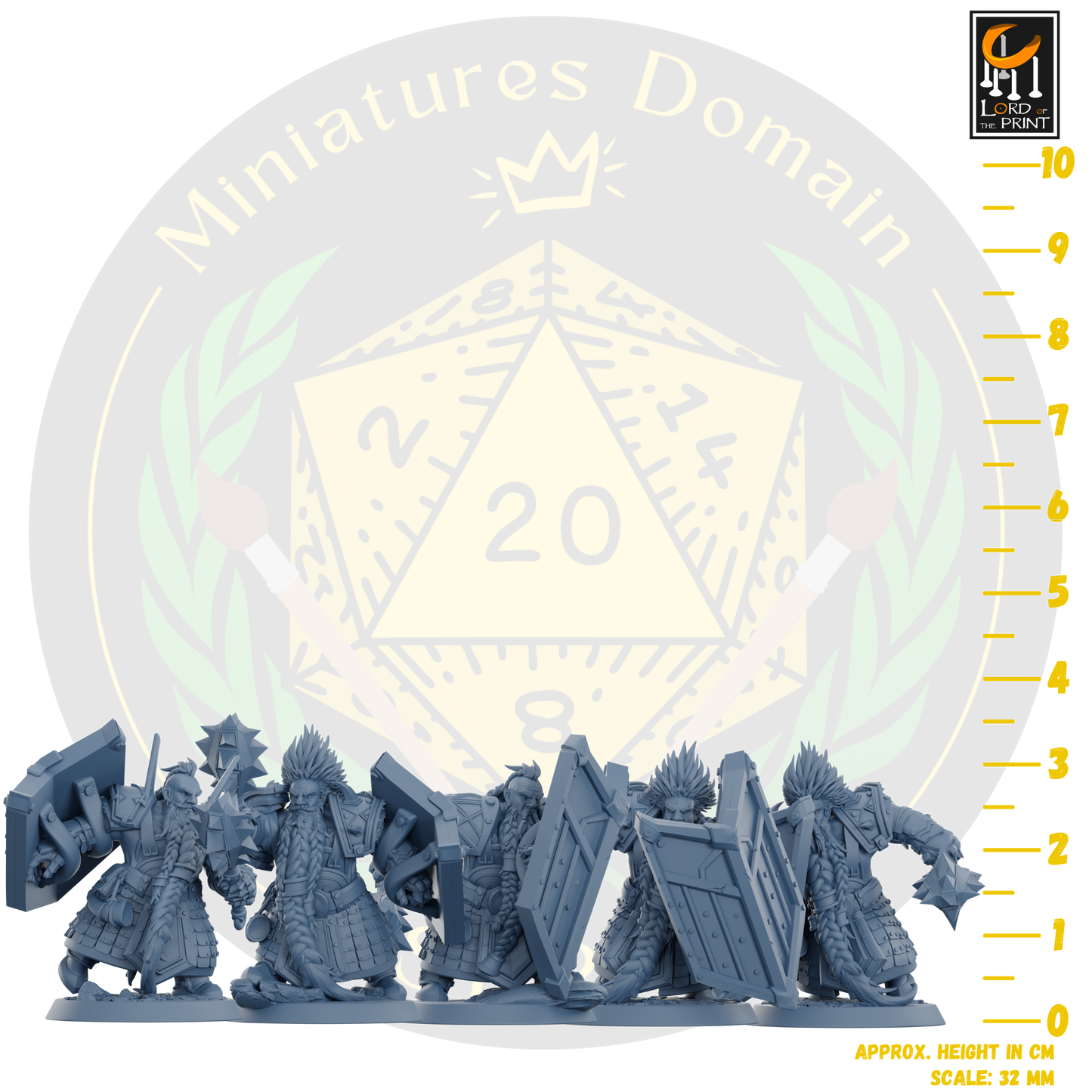 Dwarf Soldiers with Maces