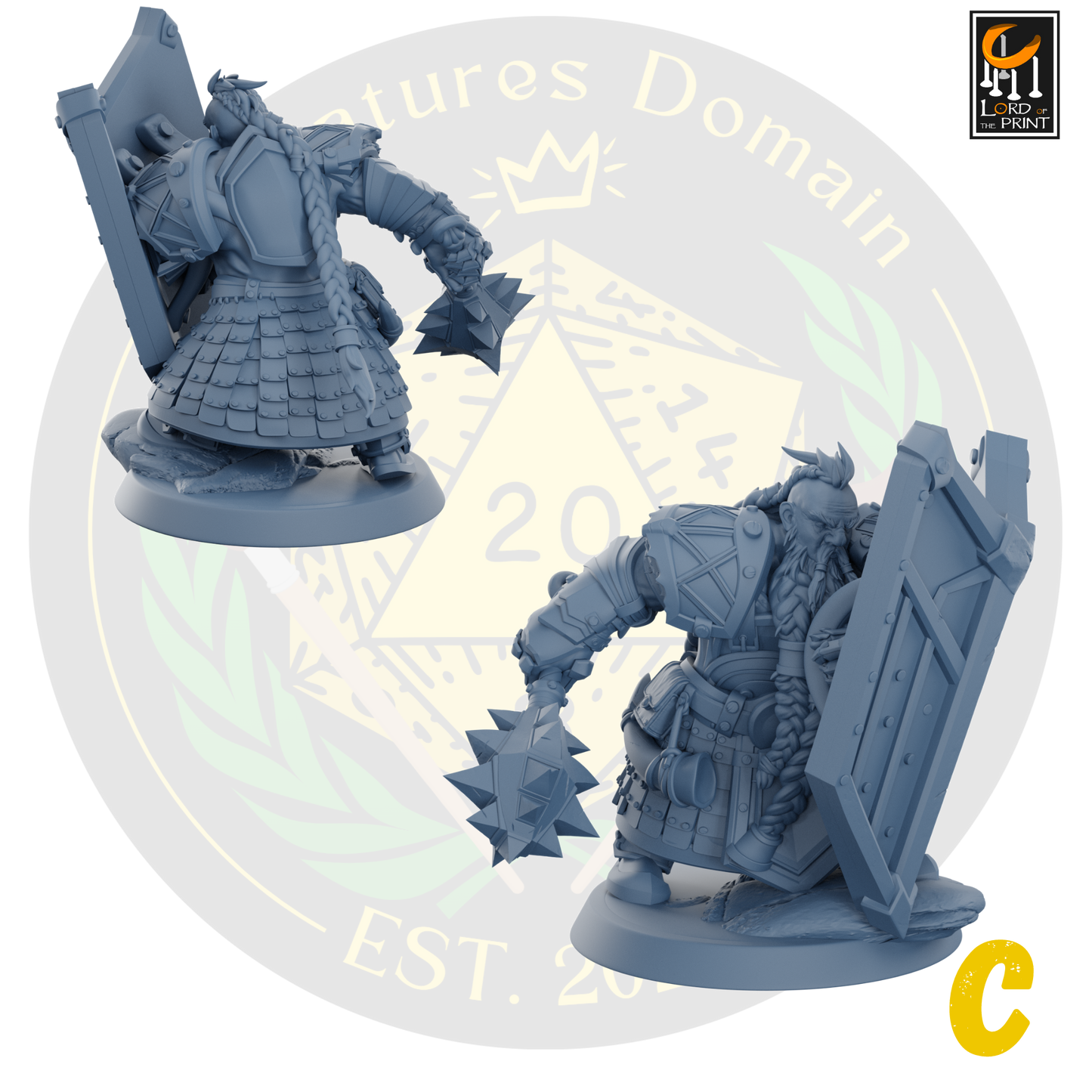 Dwarf Soldiers with Maces
