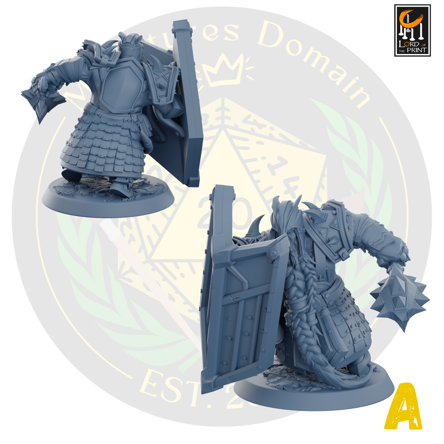Dwarf Soldiers with Maces