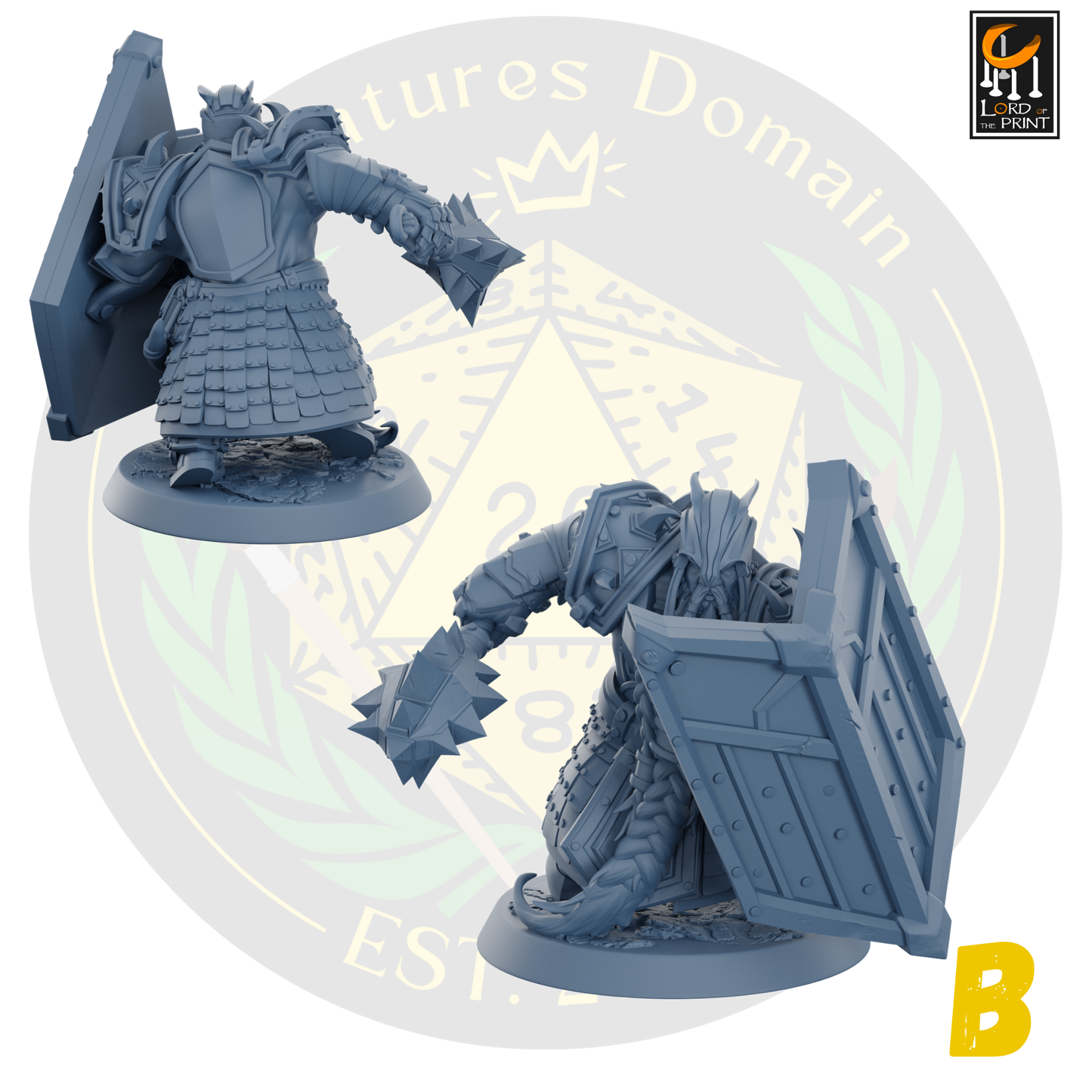 Dwarf Soldiers with Maces