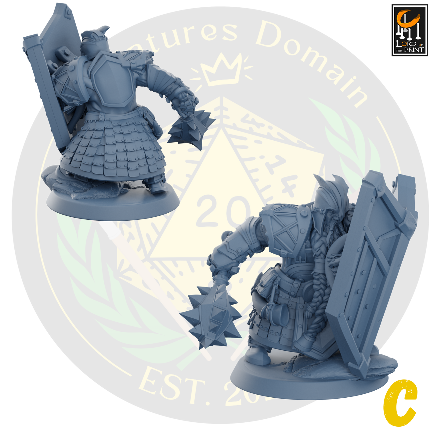 Dwarf Soldiers with Maces