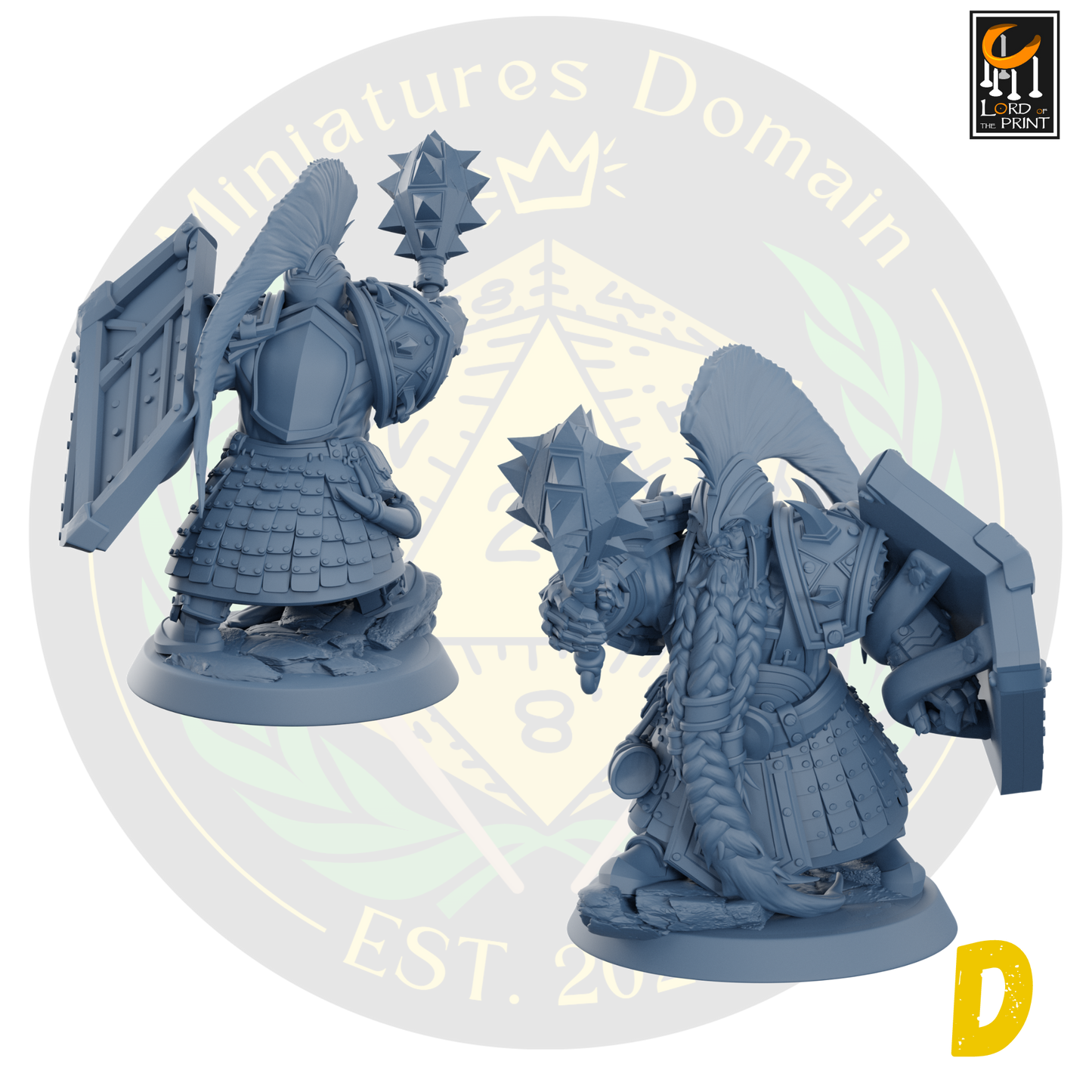 Dwarf Soldiers with Maces
