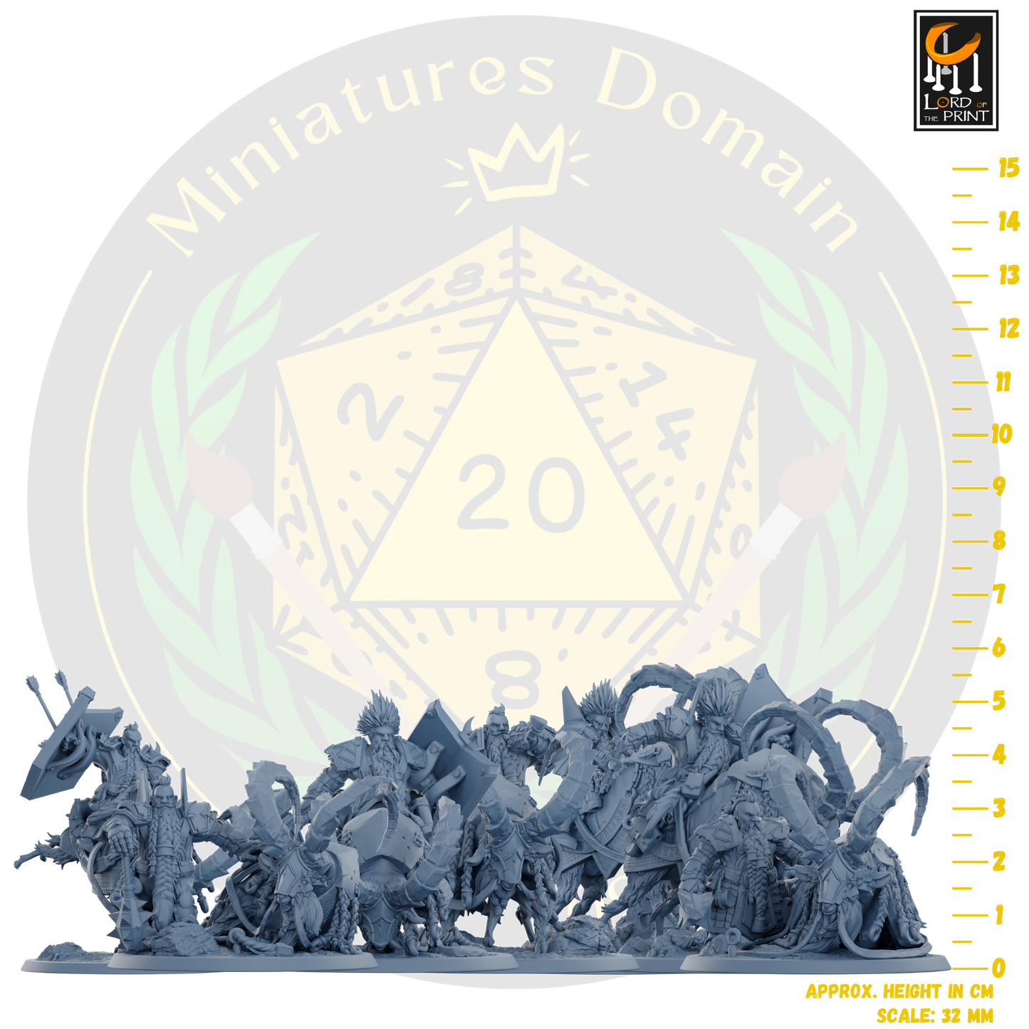 Dwarf Soldiers on Goats