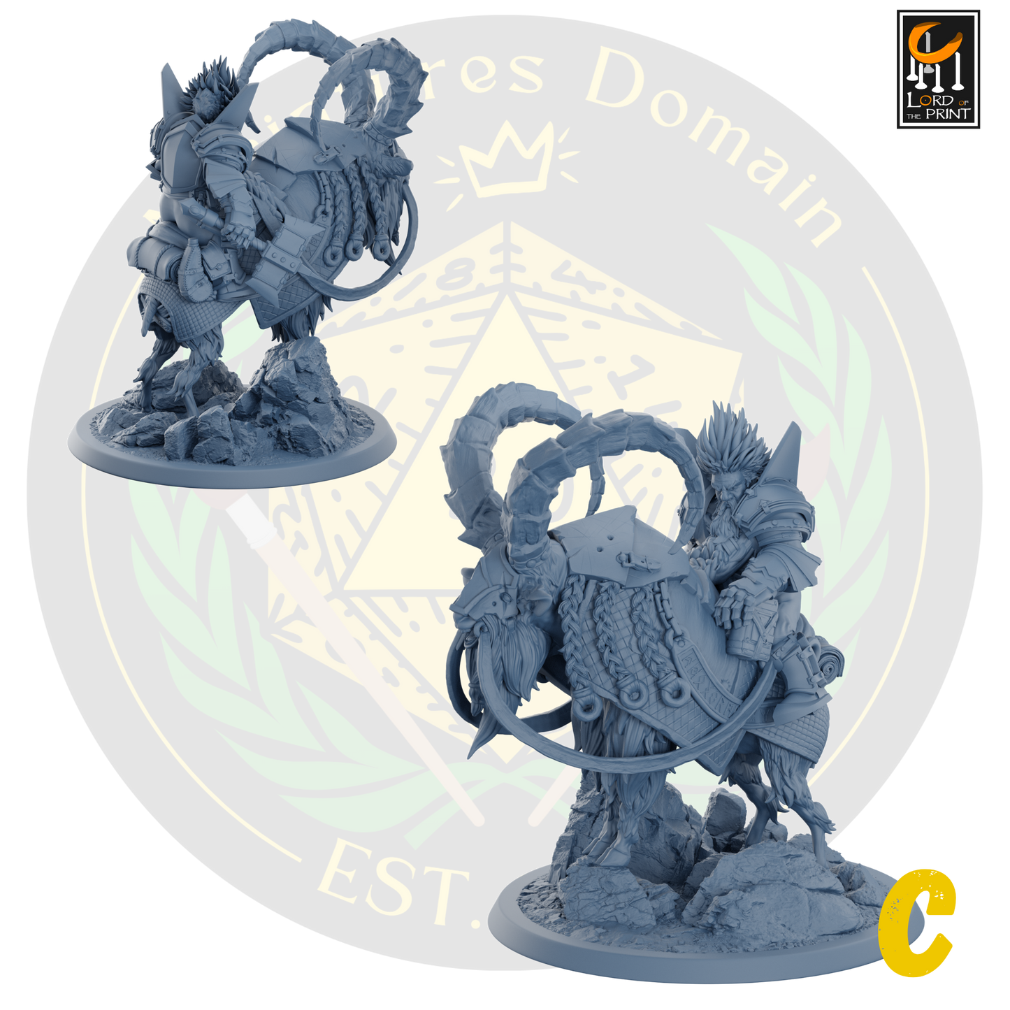 Dwarf Soldiers on Goats