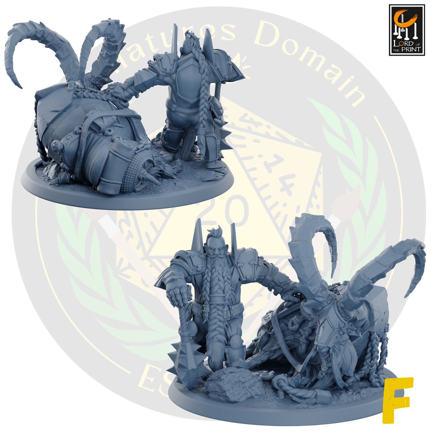 Dwarf Soldiers on Goats
