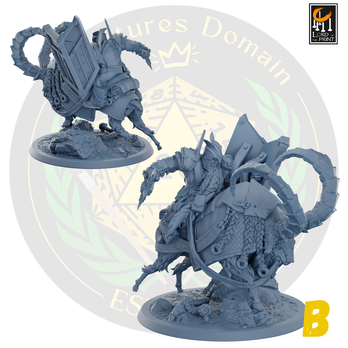 Dwarf Soldiers on Goats