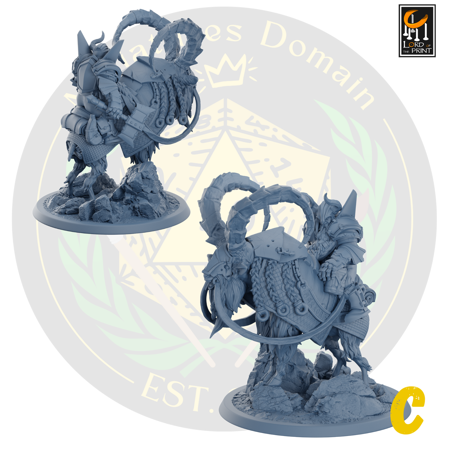 Dwarf Soldiers on Goats