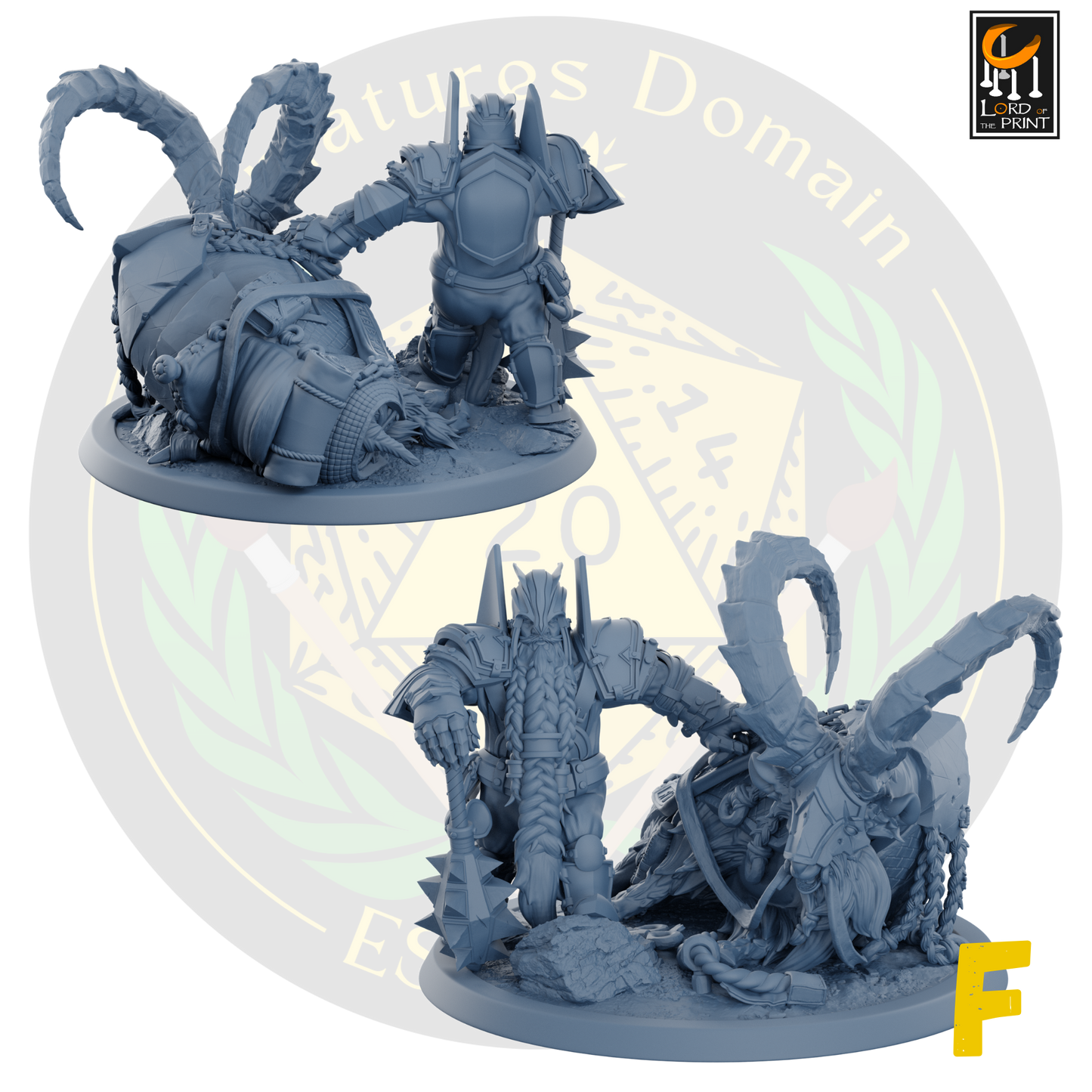 Dwarf Soldiers on Goats