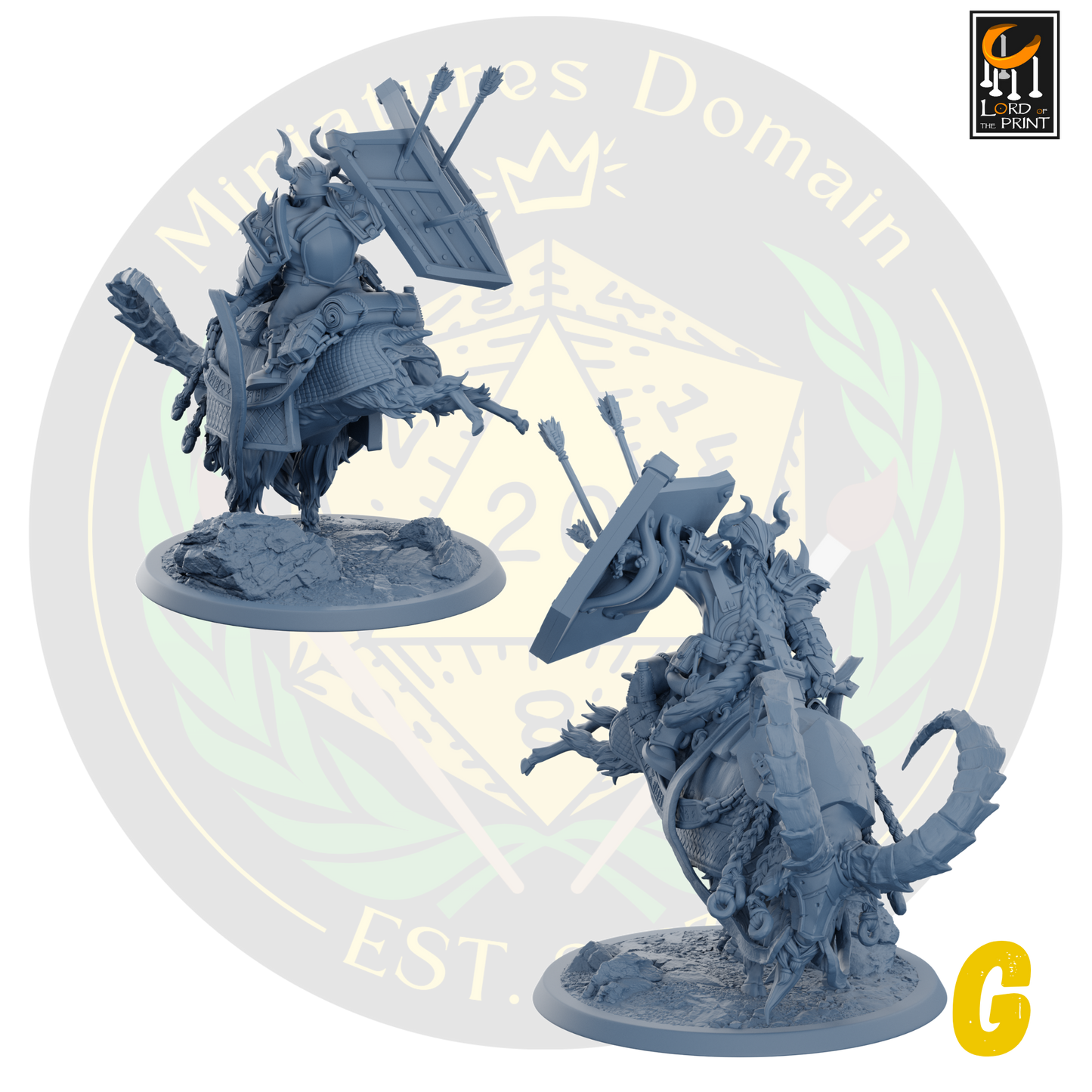 Dwarf Soldiers on Goats