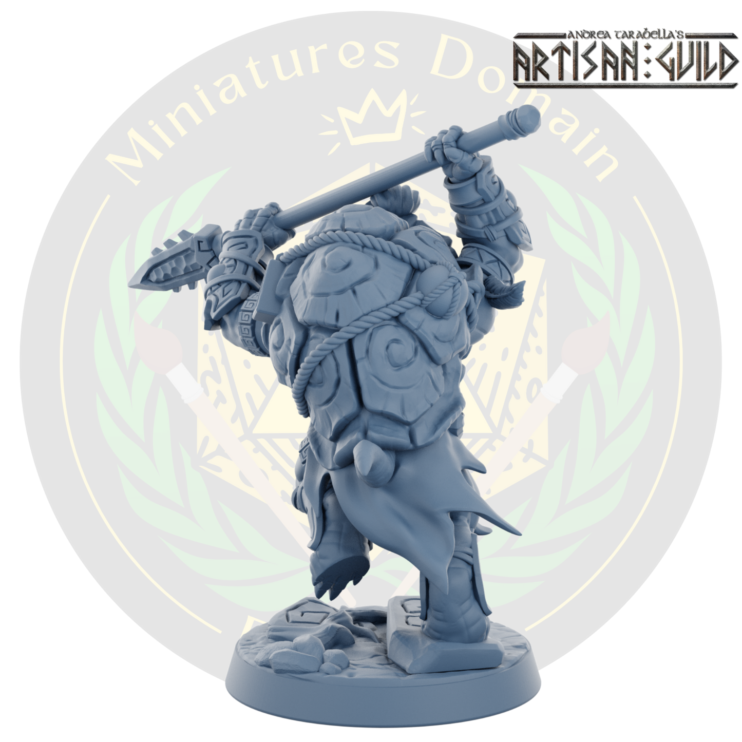 Jadeshell Turtlekin with Spear