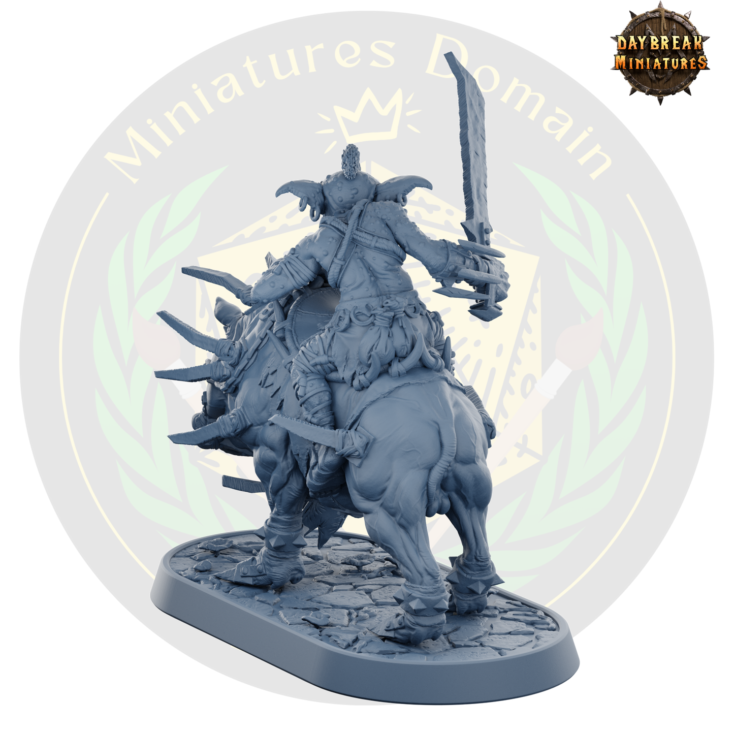 Myneer Augolf da Tredzle-Mounted on Grackus