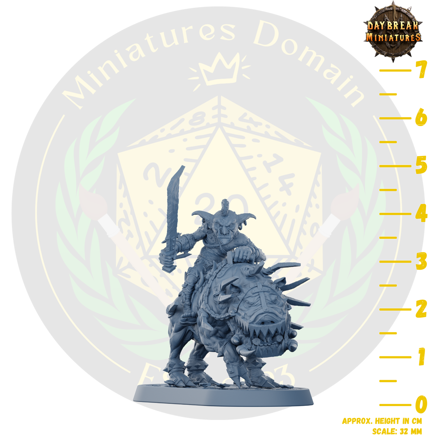 Myneer Augolf da Tredzle-Mounted on Grackus
