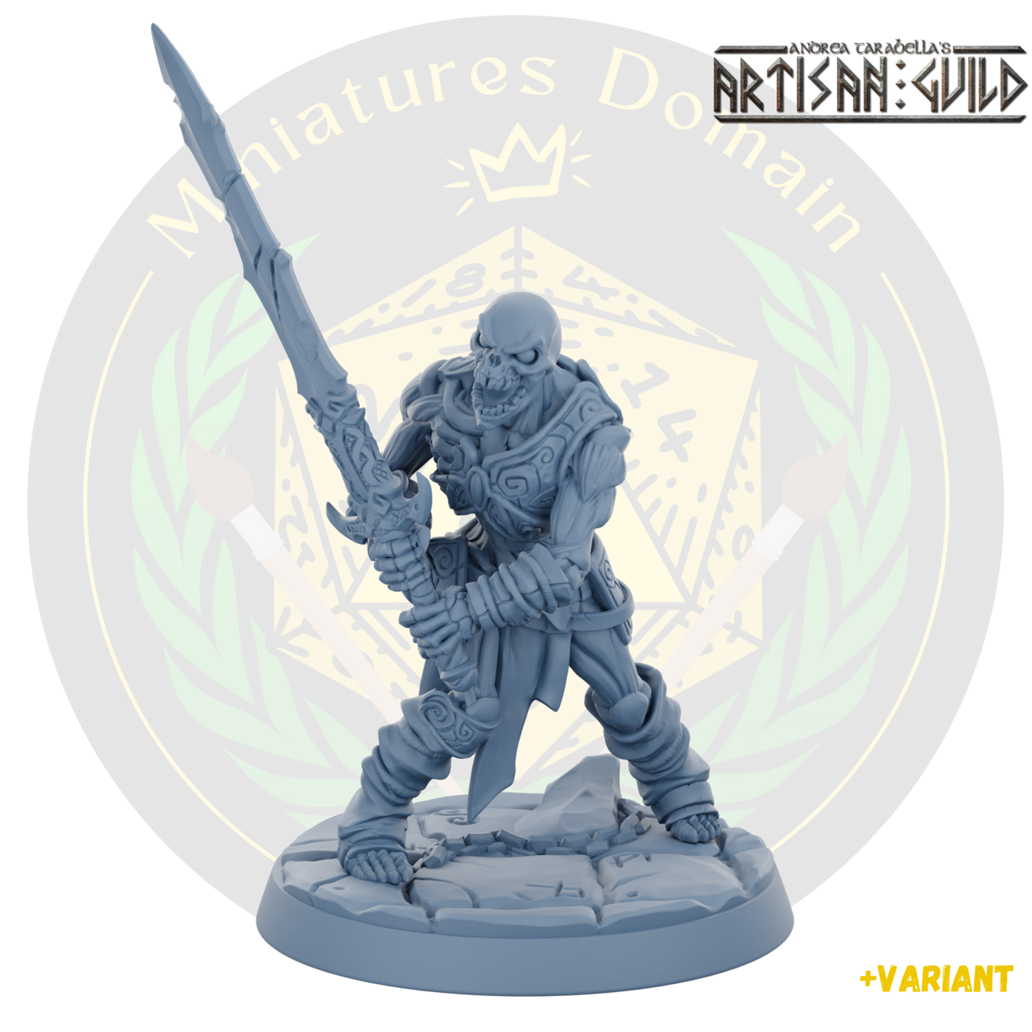Skutagaard Draugr with Two-handed Sword