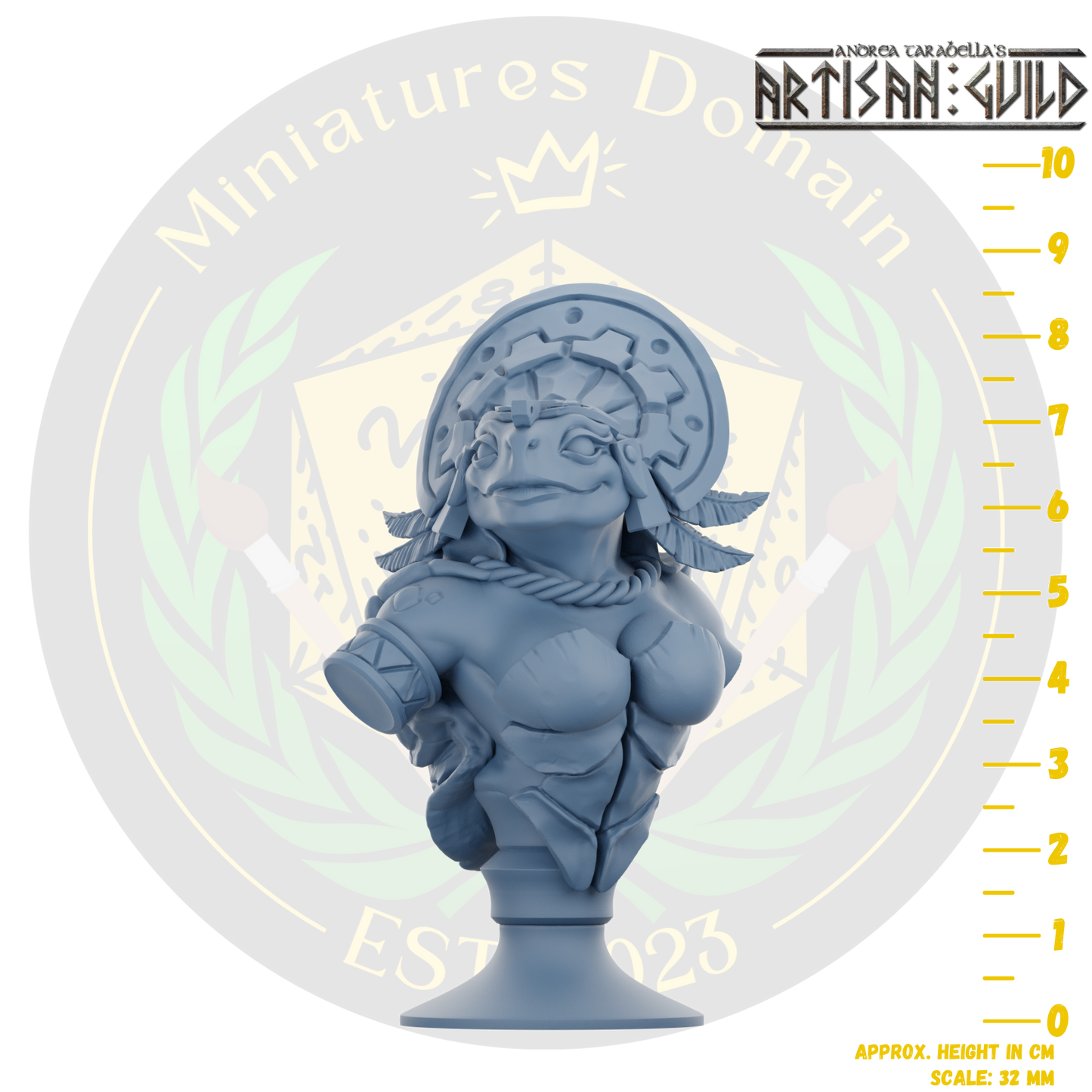 Yatl Turtlekin Pinup BUST