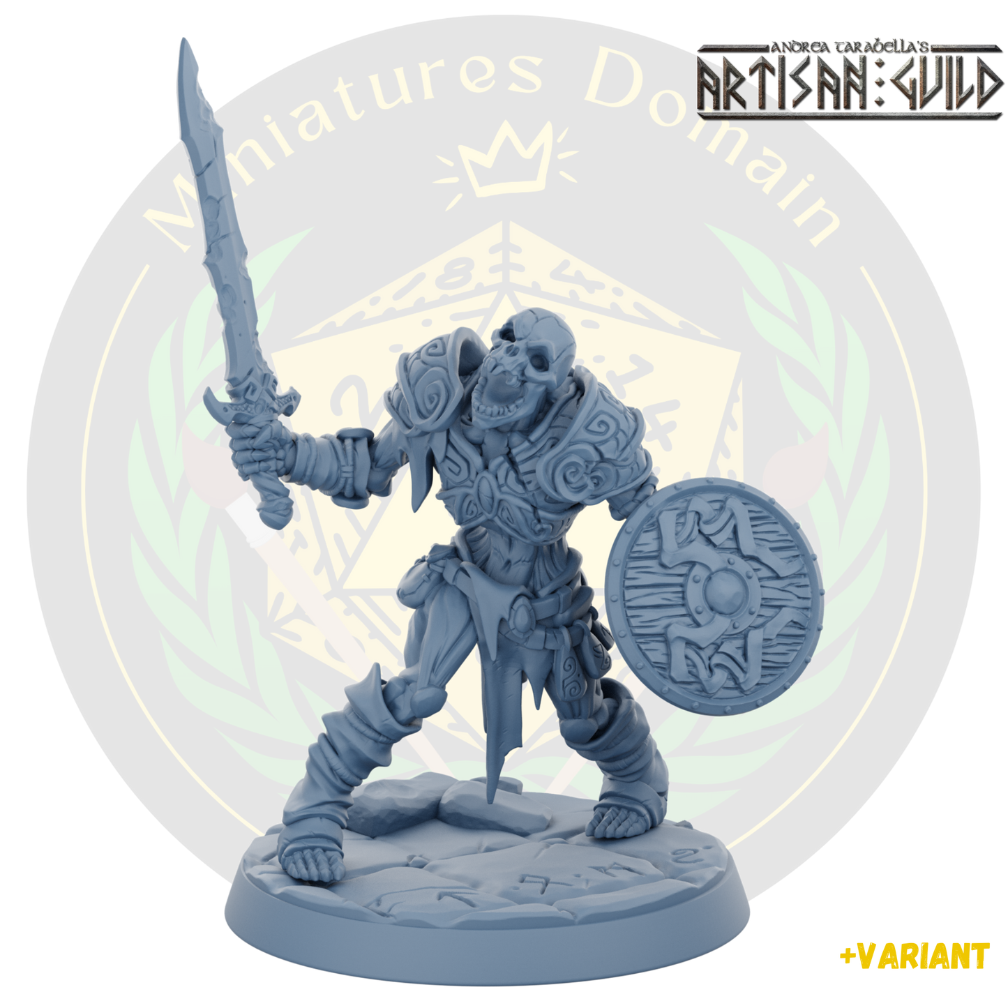 Skutagaard Draugr with Sword and Shield