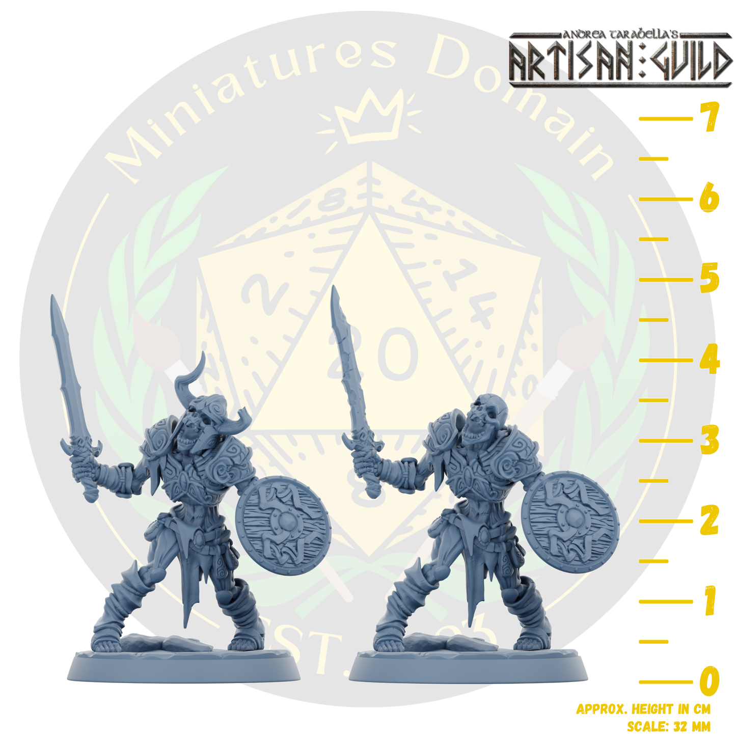 Skutagaard Draugr with Sword and Shield